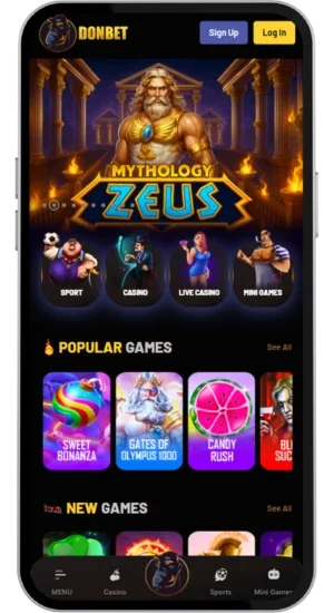 Big Bass Bonanza casino homepage